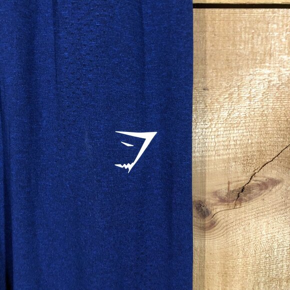 Gymshark Vital Seamless 2.0 Jogger Sweatpants Womens Size Medium Drawstring Blue - Picture 5 of 9